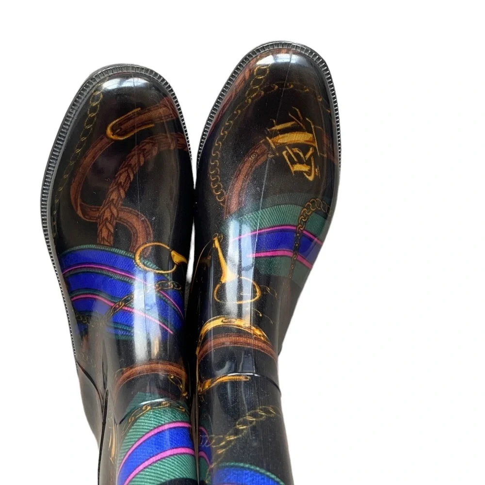 Ralph Lauren Rossalyn II Knee-High Rain Boots